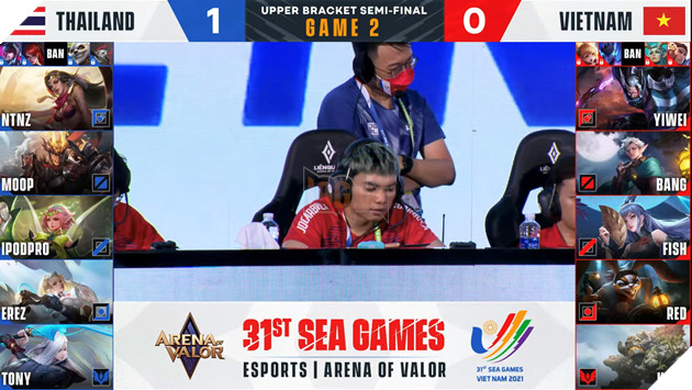 Thái Lan - Việt Nam Bán kết liên quân seagames 31 - 1