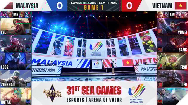 Malaysia Việt Nam Liên Quân Seagames 31 bán kết - 2
