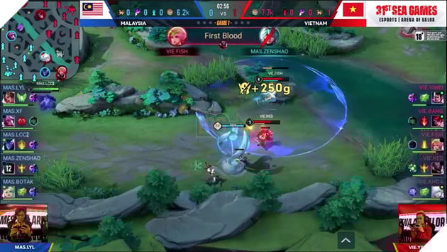 Malaysia Việt Nam Liên Quân Seagames 31 bán kết - 3