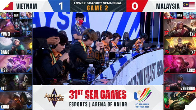 Malaysia Việt Nam Liên Quân Seagames 31 bán kết - 5