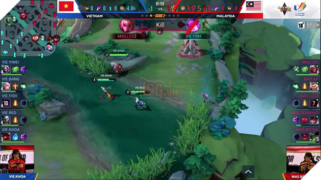 Malaysia Việt Nam Liên Quân Seagames 31 bán kết - 6