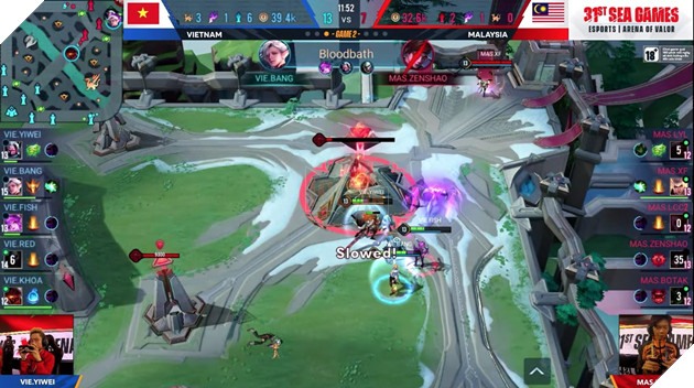 Malaysia Việt Nam Liên Quân Seagames 31 bán kết - 7