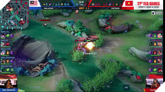 Malaysia Việt Nam Liên Quân Seagames 31 bán kết - 9