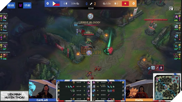 Chung kết LMHT SEA Games31 Việt Nam Singapore3