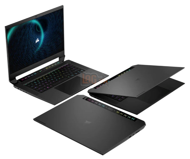 Corsair Voyager a1600: Laptop gaming đầu tiên trang bị bàn phím cơ, màn hình phụ LCD,.. 4