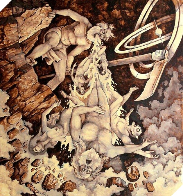zeus máy dập cổ đại của thần thoại hy lạp