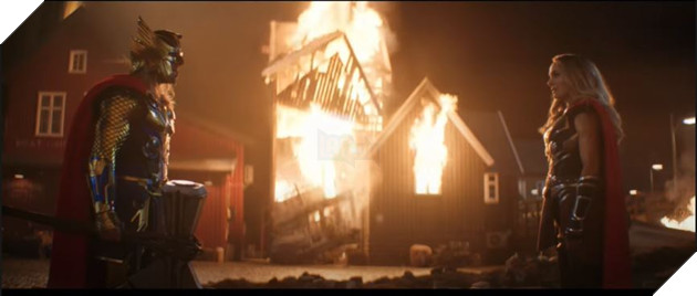 thor love and thunder tung trailer mới