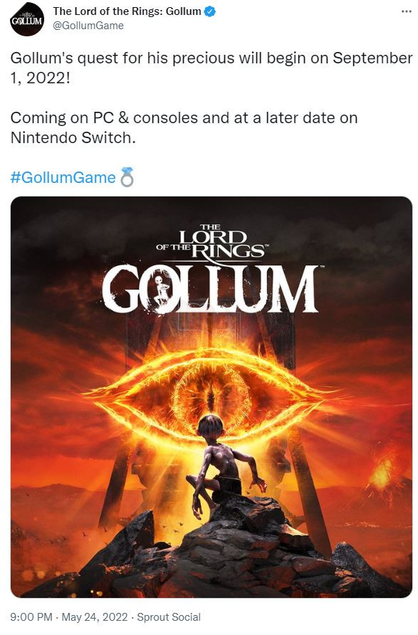 Người hâm mộ sẽ được hóa thân thành Gollum trong Chúa Nhẫn vào đầu tháng 9 tới đây 2