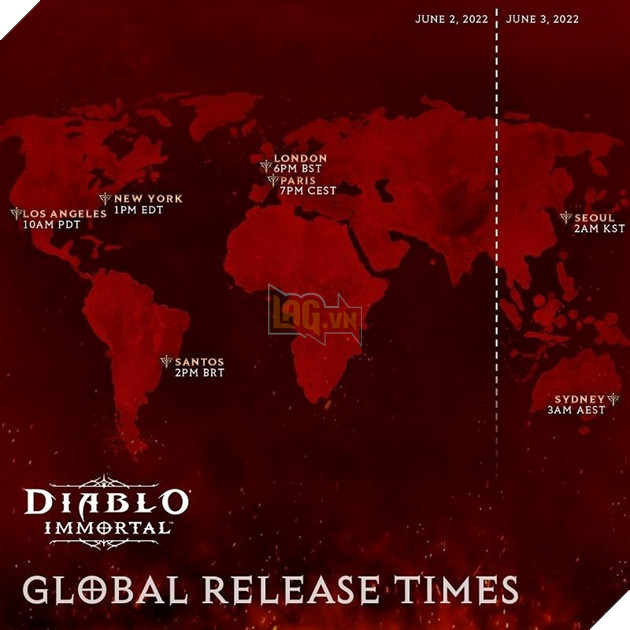 Diablo Immorttal công bố thời điểm ra mắt chính thức tại thị trường Việt Nam 2