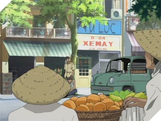quang cảnh việt nam trong anime