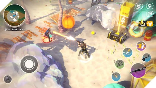 game sinh tồn mới wild arena survivor