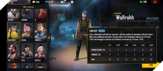 Free Fire OB34: Cân bằng kỹ năng nhân vật, Skyler tăng thời gian hồi kill, giảm sức mạnh