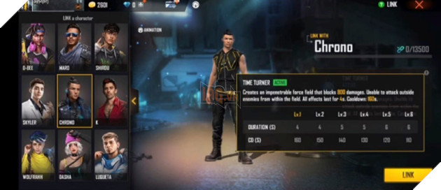 Free Fire OB34: Cân bằng kỹ năng nhân vật, Skyler tăng thời gian hồi kill, giảm sức mạnh