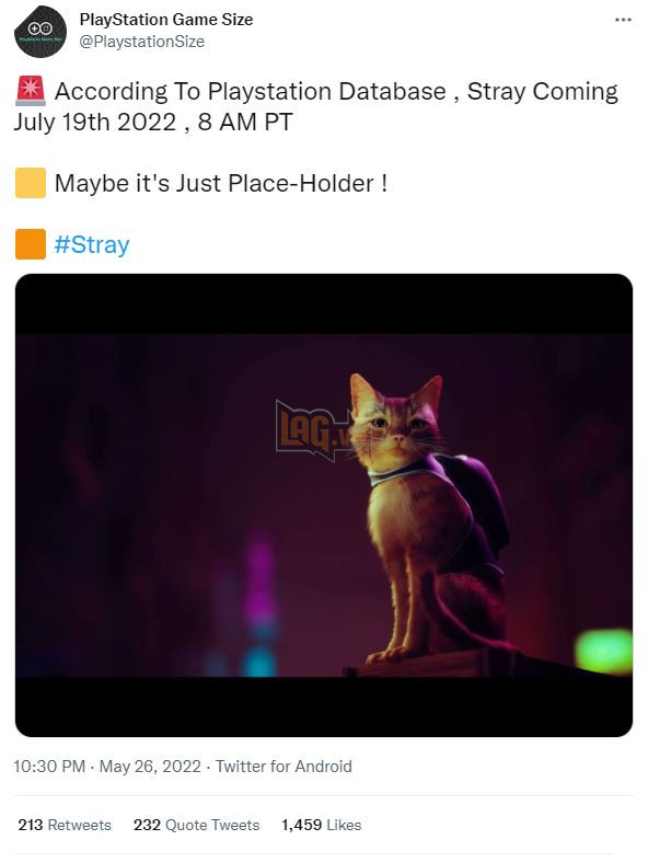 Rò rỉ ngày phát hành Stray, tựa game cho người chơi làm Hoàng thượng bốn chân 2