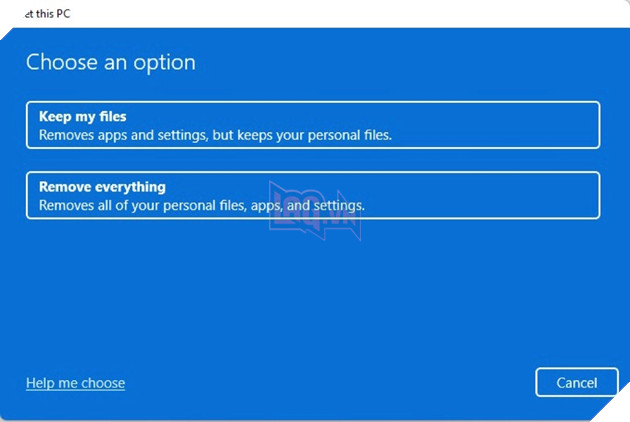 Tổng hợp các cách khắc phục lỗi trên Windows 11