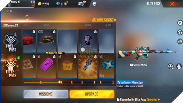 Free Fire Elite Pass 49: Rò rỉ ngày phát hành, phần thưởng, chủ đề, skin độc quyền