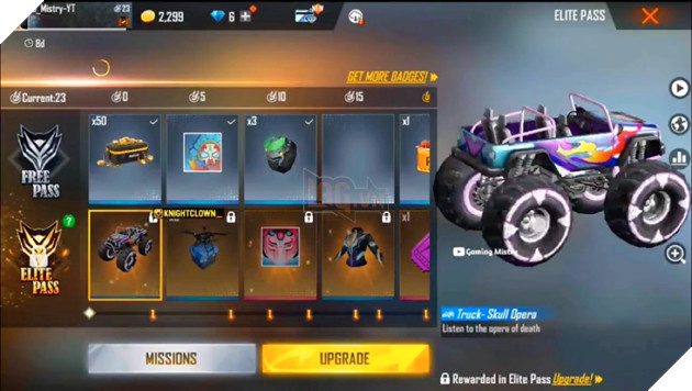 Free Fire Elite Pass 49: Rò rỉ ngày phát hành, phần thưởng, chủ đề, skin độc quyền