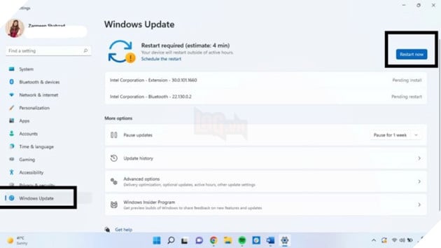 Tổng hợp các cách khắc phục lỗi trên Windows 11