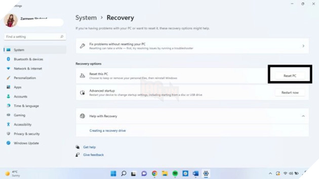 Tổng hợp các cách khắc phục lỗi trên Windows 11