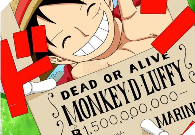 one piece luffy tiền truy nã