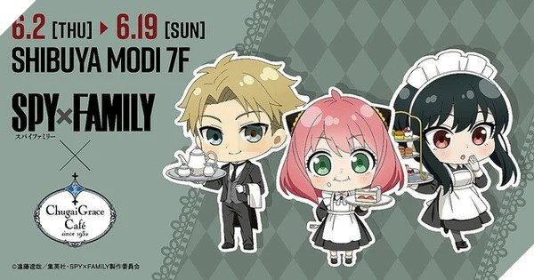 cà phê spy x family