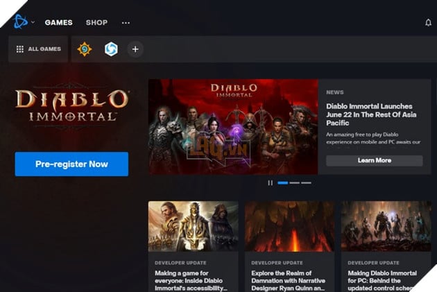 hướng dẫn tải trước diablo immortal