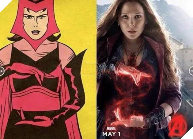 so sánh cách siêu anh hùng Marvel trong MCU với truyện tranh