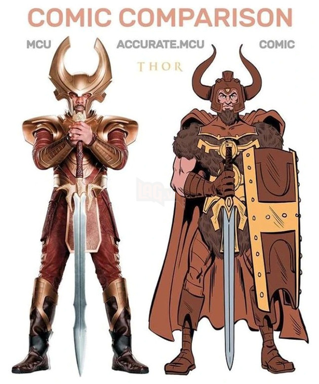 so sánh cách siêu anh hùng Marvel trong MCU với truyện tranh