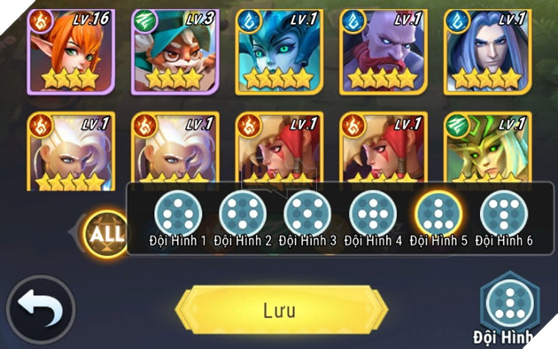 Đề cử đội hình dành cho newbie trong Hero AFK: Vương Quyền Chiến 3
