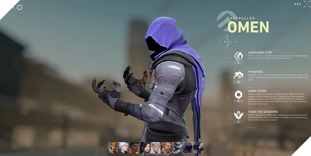 Hướng dẫn chơi Omen Valorant 2