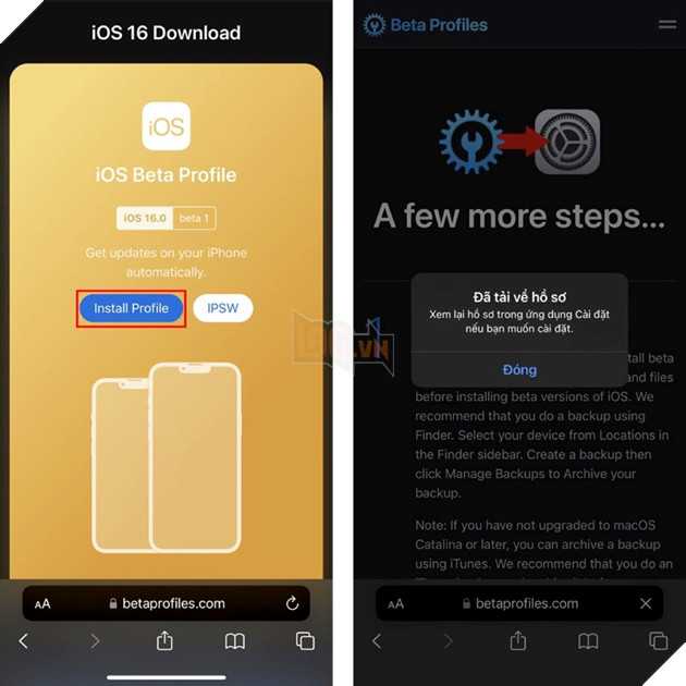 Hướng dẫn cách cập nhật iPadOS/ iOS 16 beta 
