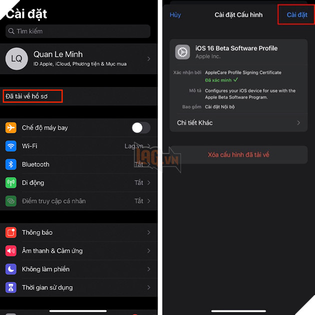 Hướng dẫn cách cập nhật iPadOS/ iOS 16 beta 