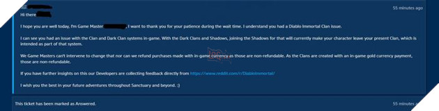 Bỏ tiền mặt tạo Clan, game thủ nhận cái kết đắng trong Diablo Immortal 4