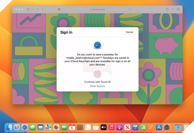 "Passkey" trên iOS 16 beta và macOS Ventura hứa hẹn một tương lai không cần mật khẩu