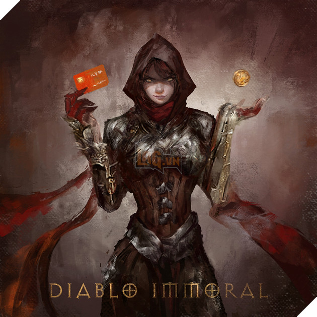 Fan hâm mộ Diablo Immortal vẽ tranh giới thiệu Vũ khí Tối thượng trong game 2