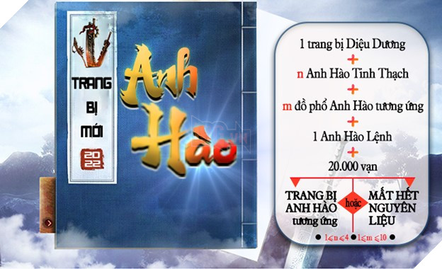  Võ Lâm Truyền Kỳ: Ra mắt bộ trang bị mới Anh Hào Danh chấn bát phương 2