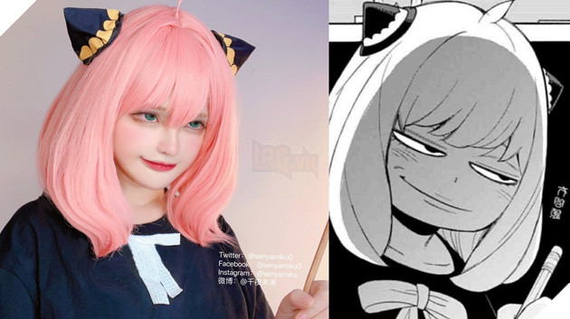 cosplay Anya Spy X Family