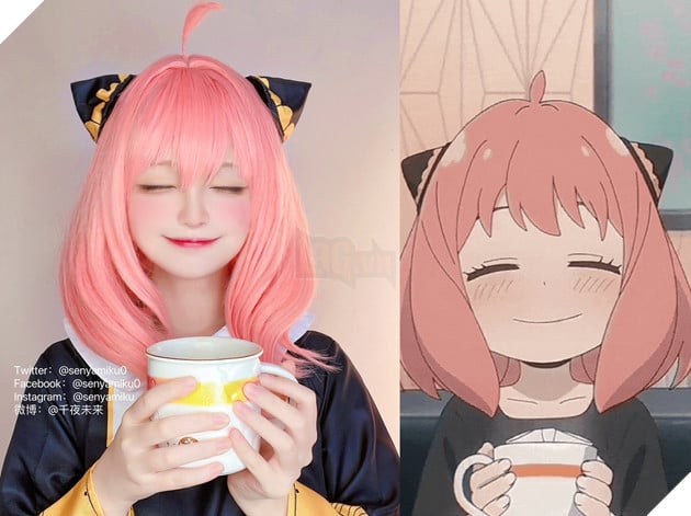 cosplay Anya Spy X Family