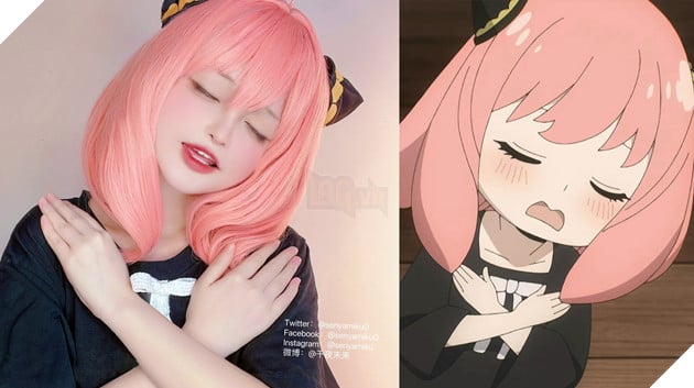 cosplay Anya Spy X Family