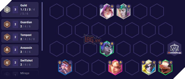 top đội hình slow roll dtck mùa 7