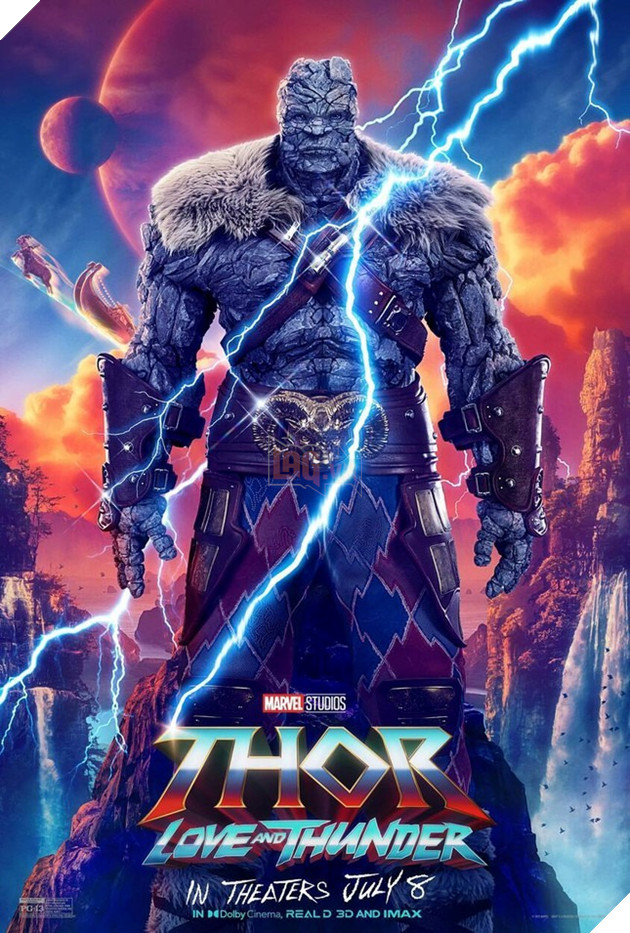 thor love and thunder poster