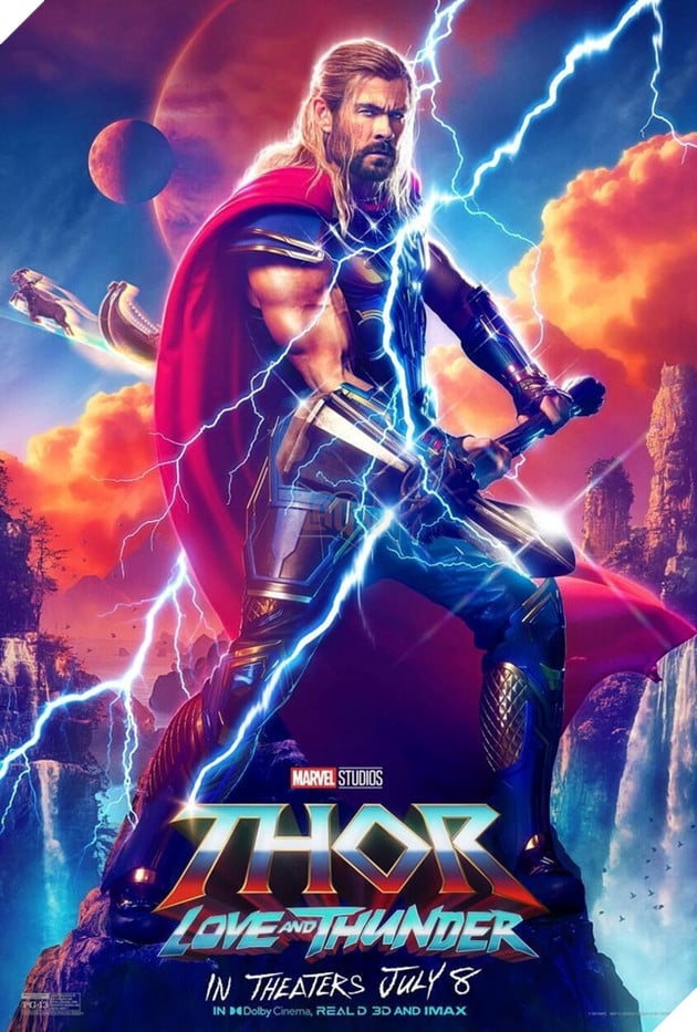 Thor: Love and Thunder tung poster chính thức nhưng mà nó lạ lắm…