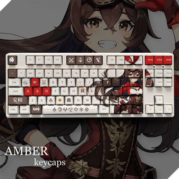 Amber Keycap