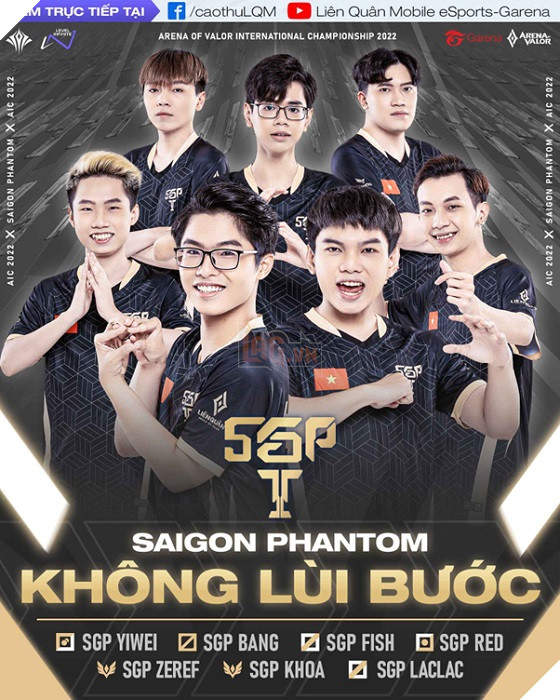 Lịch thi đấu Liên Quân Mobile Quốc tế AIC 2022, Team Flash gặp khó trong ngày mở màn, công bố đội hình ba đội tuyển Việt Nam tham dự 6