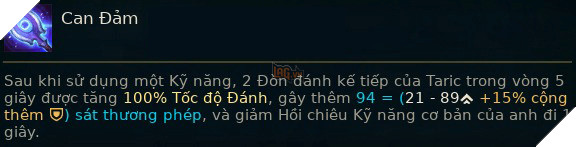 lối chơi taric siêu làm choáng lmht 12.11