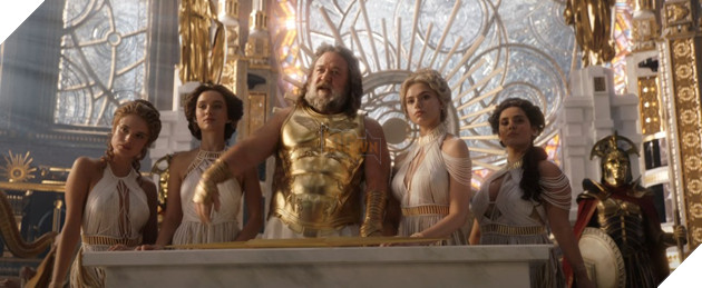 zeus thor love and thunder poster, zeus thor love and thunder