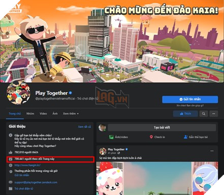 Các kênh thông tin chính thức của Play Together VNG game thủ cần biết 3