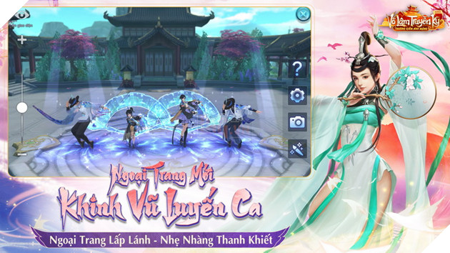 Vo Lam Truyen Ky Mobile introduces two new costumes: Danh Chan Cuu Chau and Khinh Vu Luyen Ca 2
