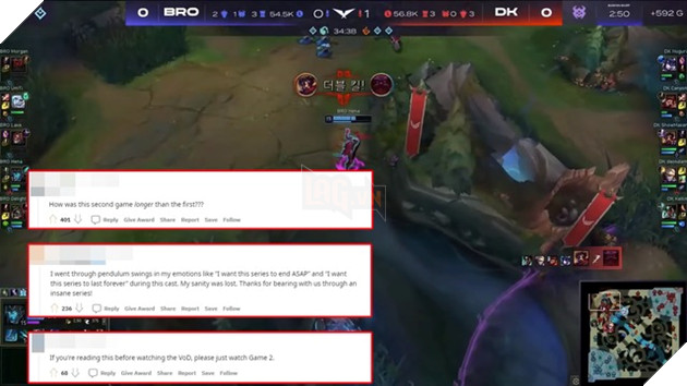 Trận đấu giữa DK và BRO trở thành trận đấu nhàm chán nhất lịch sử của LCK
