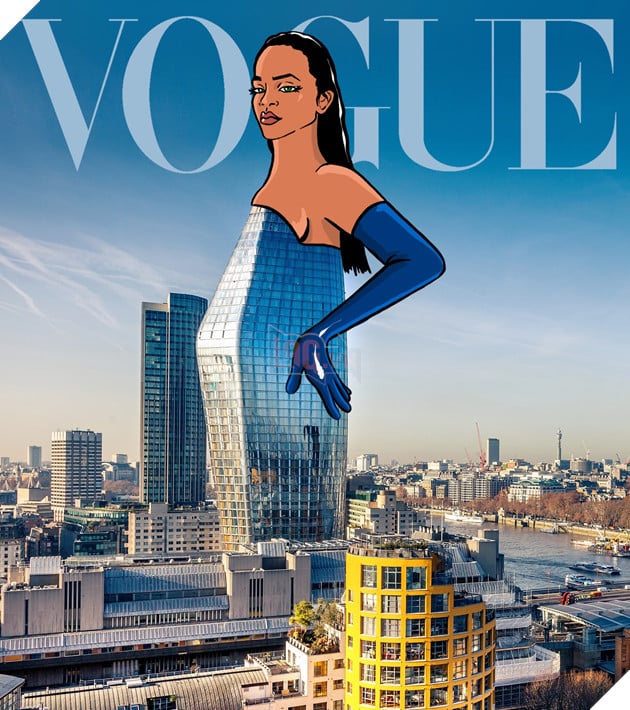 những công trình kiến trúc trở nên sinh động hơn qua các tác phẩm hội họa